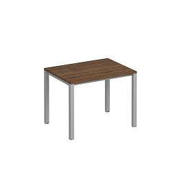 Стол письменный на металлокаркасе КФ Комфорт КФ К.С1 1130 ОФ французский орех / серый - Фото предпросмотра
