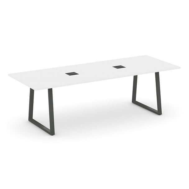 Style Project Direct Direct Стол переговорный SN-6T1.SPRG-258 Белый/Металл Антрацит 2580*980*750 - Вид 1