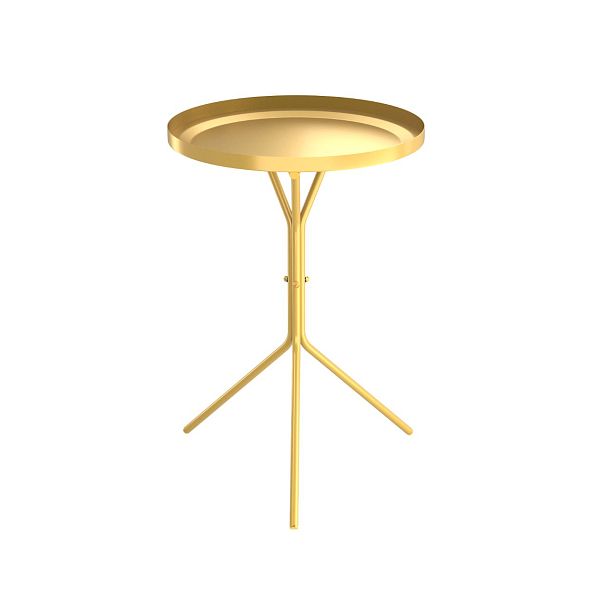 Столик журнальный Sheffilton SHT-CT11 золото - Вид 3