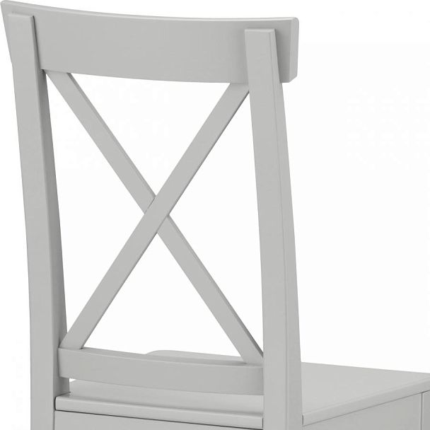 Комплект деревянных стульев с жестким сиденьем Бергольф Серый, 3 шт. - Вид 8