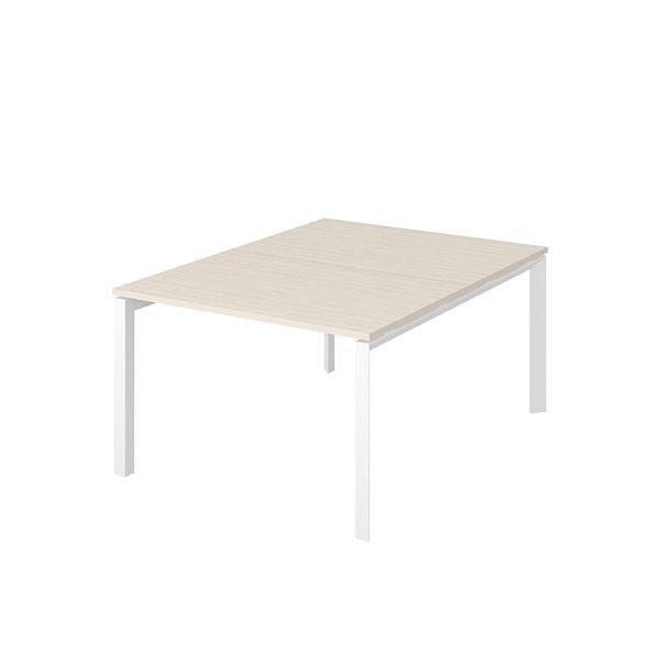 Рабочая станция на металлокаркасе "Столы для персонала"  ПК-ТНП-СР120Х160Н2/МК/БЭ-В2-876 дуб альпийский - Вид 1