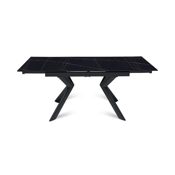 Стол раскладной Bridge (120+30+30), керамика матовая Black Gold - Вид 5