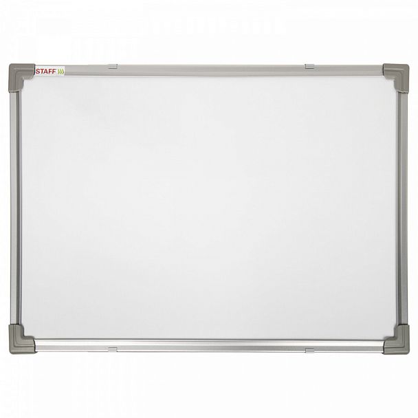 Доска магнитно-маркерная 45х60 см, металлическая рамка, STAFF ECO, 238136 - Вид 1