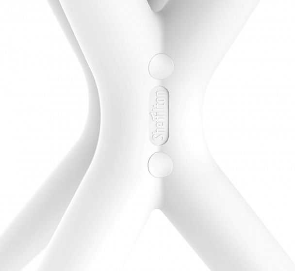 Обеденная группа Sheffilton SHT-DS124 белый/черный/белый шагрень/белый - Вид 6