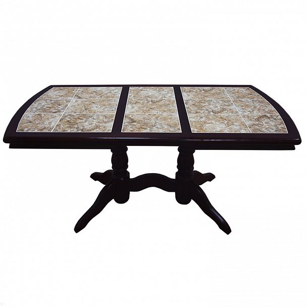 Стол "№16 с плиткой" раскладной сосна - Вид 7