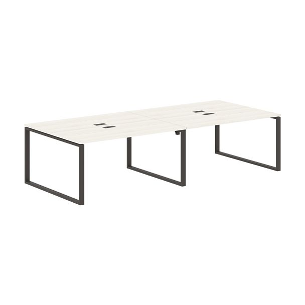 Стол 4-х местный EQWST 3113 Ясень Траун/Мокко 3126х1346х750 EDIS - Вид 1