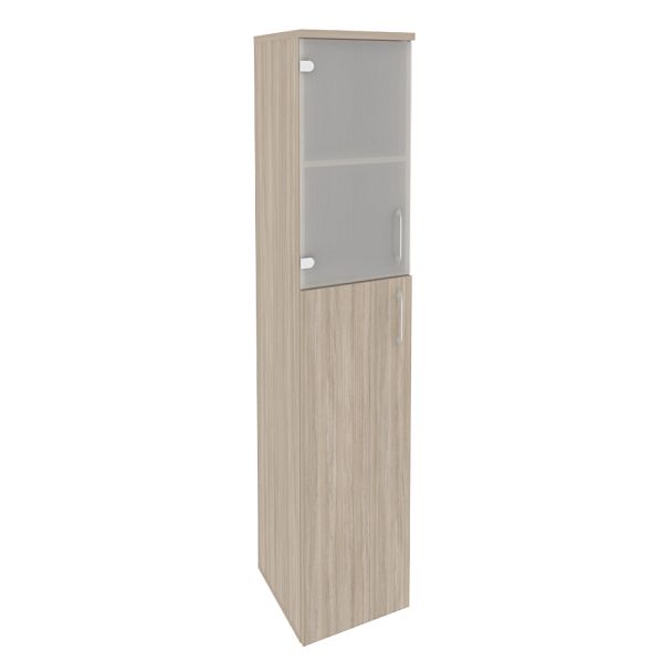 Onix Шкаф высокий узкий левый O.SU-1.7 (L) Дуб аттик 400*420*1977 - Вид 1