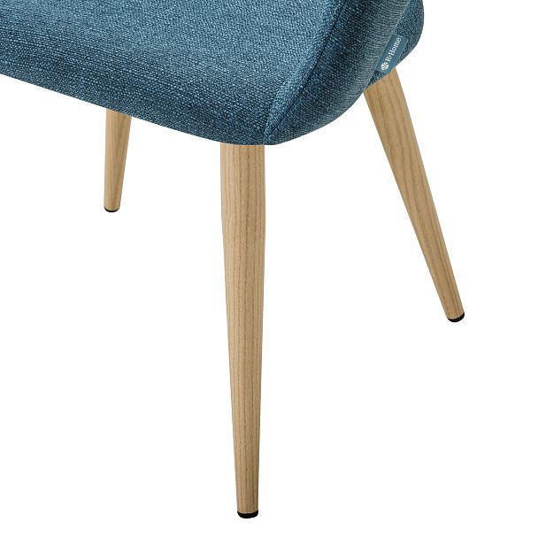 Кресло Hugs синий/нат.дуб - Вид 7