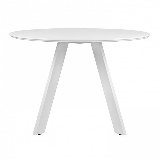 Стол Окленд d1000, Белый Матовый - Вид 3
