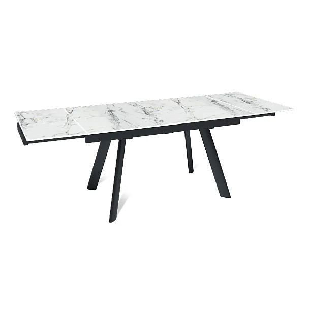 Стол раскладной Stone (140+40+40), керамика глянцевая Ice Jade - Вид 7