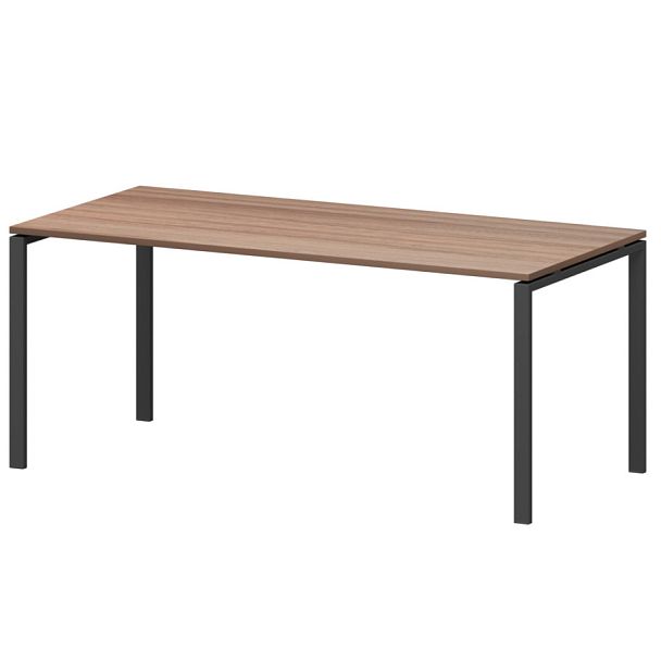 Стол на металлокаркасе для заседаний АМ-0058 Темный шимо/Антрацит 1800x850x760 Арго-М - Вид 1