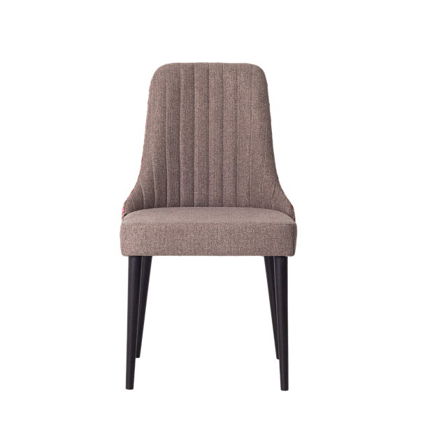 Стул Kongsberg, рогожка Austin 03, спинка шенилл-жаккард Scandinavia 06 Temple - Вид 6