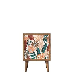 Тумбочка Berber с дверкой 25 принт арт BB21/Print_25, разноцветная - Фото предпросмотра