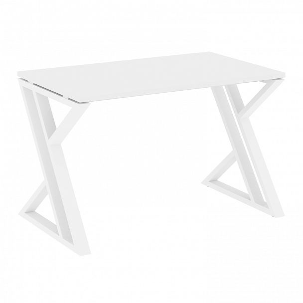Стол рабочий "Loft" VR.L-SRZ-2.7 белый бриллиант/белый - Вид 1