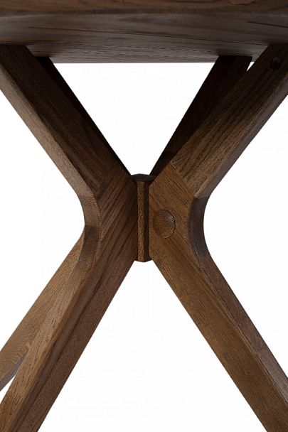 Стол деревянный из массива дуба Эмирель D95 Дуб темный - Вид 8