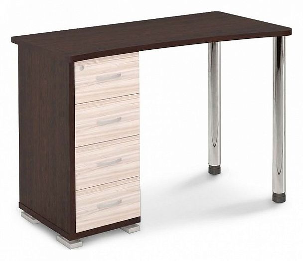 Стол письменный Домино СКМ-50 Венге/Карамель правый - Вид 1