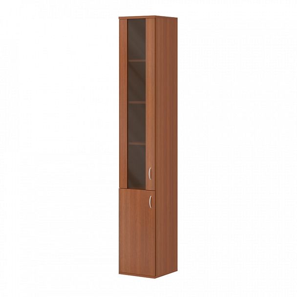 Шкаф комбинированный "Система-M"  ПК-ССМ-ШК217Х36С/Д/35-В1-35 миланский орех светлый - Вид 1