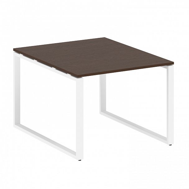 Стол для переговоров "Metal System" БО.ПРГ-1.1 венге/белый - Вид 1