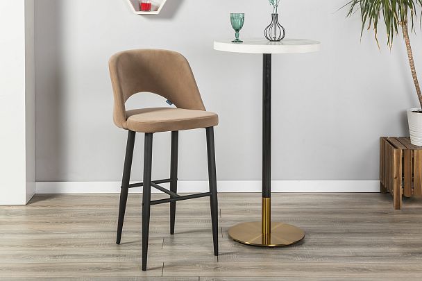 Стул Бар.Lars Diag beige/черный - Вид 13