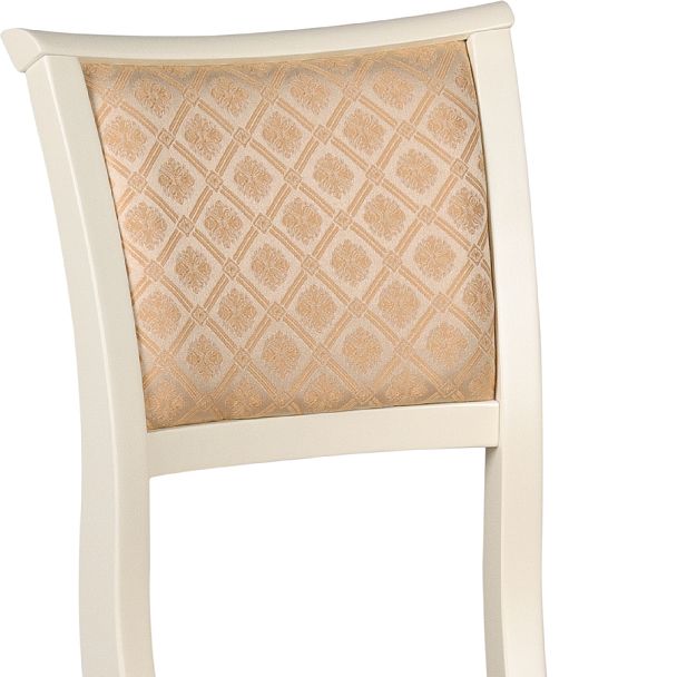 Комплект деревянных стульев с мягким сиденьем Камир Слоновая кость/Бежевый жаккард, 2 шт. - Вид 8