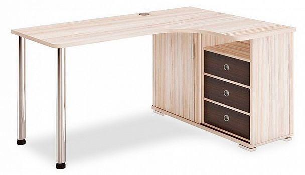 Стол письменный Домино СР-165СМ Венге/Карамель правый - Вид 1