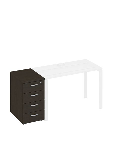 Тумба приставная 4-х ящичная с замком A4 A4 9220 БП  - Вид 1