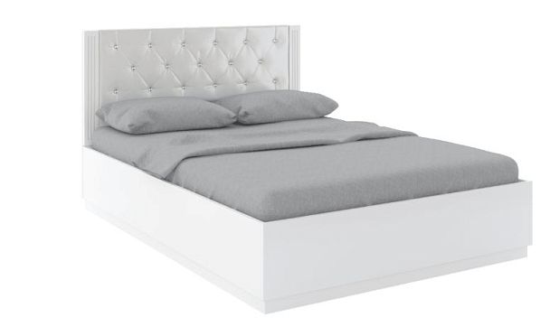 Спальня "Тиффани" кровать с подъемным механизмом №1 на 1, 4 м - Вид 1