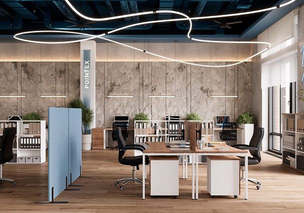 Удлинитель стола Tess 180x80x75 дуб шамони светлый - Вид 14