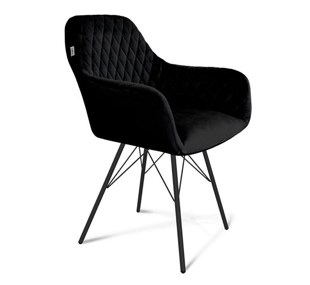 Стул Sheffilton SHT-ST38/S37 ночное затмение/черный муар - Вид 1