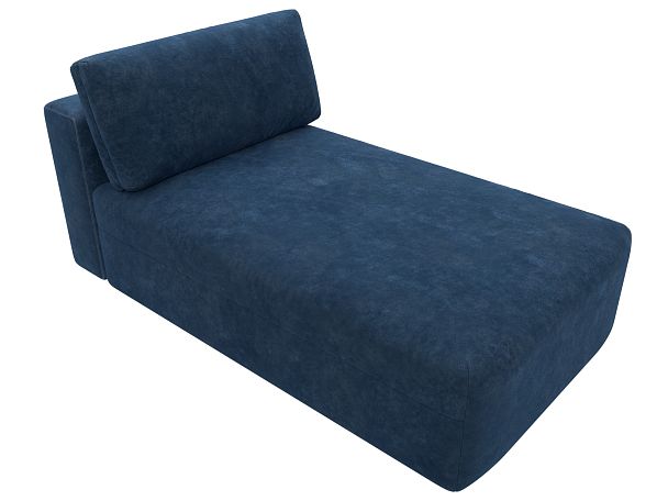 Модуль канапе Лига-060 НПБ Велюр синий - Вид 6