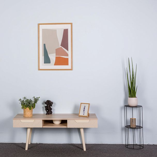 ТВ-тумба Сканди Жемчужно-белый - Вид 8