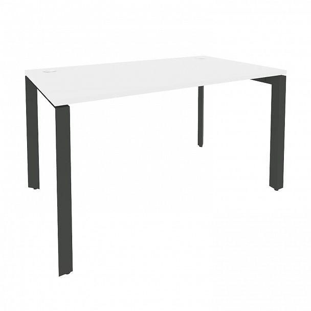Стол рабочий "Onix" O.MP-SP-3.8 белый/антрацит - Вид 1