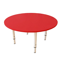 Стол круглый ЛДСП (ЦВЕТН.), гр.0-3 - Фото предпросмотра