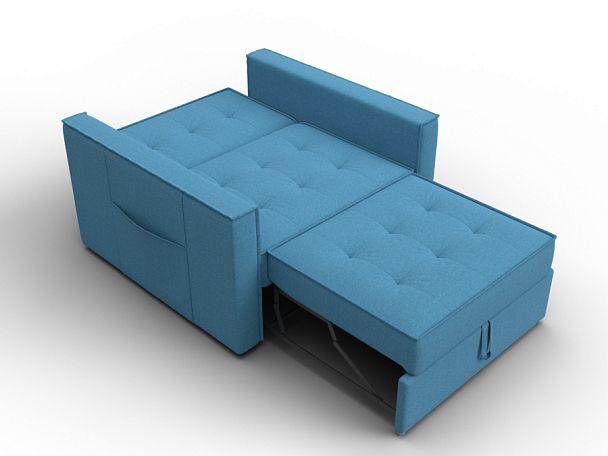 Кресло-кровать Лига-104 (80) Рогожка голубой - Вид 8