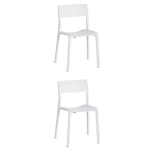 Стул Ленто/Lento (мод.43)/1 шт. в упаковке, пластик, White (Белый) 1 - Вид 10