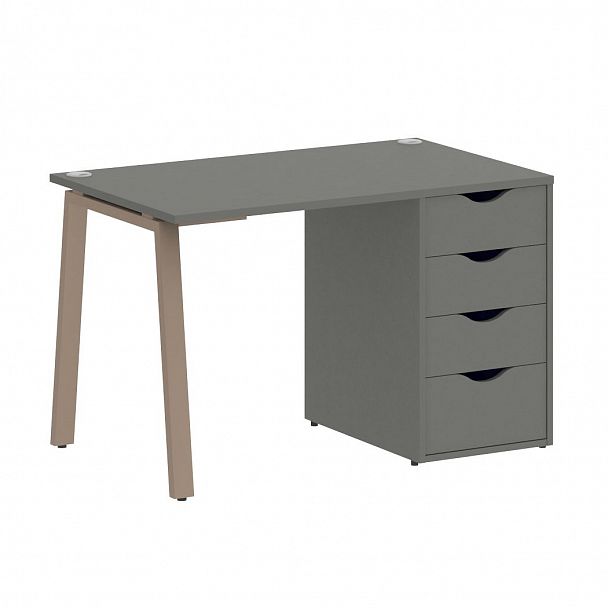 Стол "Home office" VR.SP-3-118.4.A металлик - Вид 3