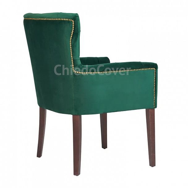 Кресло Байрон велюр изумруд - Вид 4
