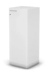 RAC052 ACCORD Шкаф узкий, средний, правый с замком 451х448х1198 Белый премиум - Фото предпросмотра