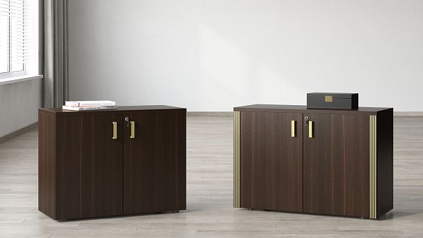 Приставка боковая / брифинг Chicago 120x60x78 дуб шамони светлый - Вид 16