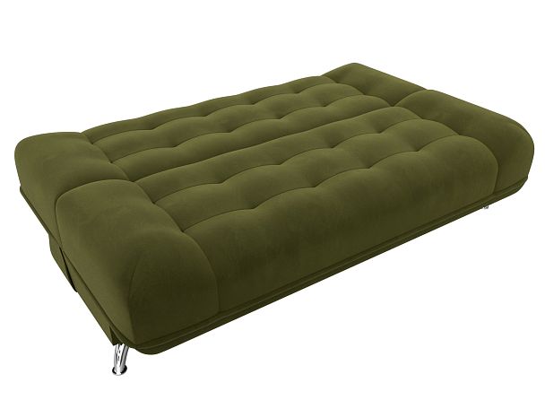 Диван Книжка Анна (полностью микровельвет зеленый) - Вид 7