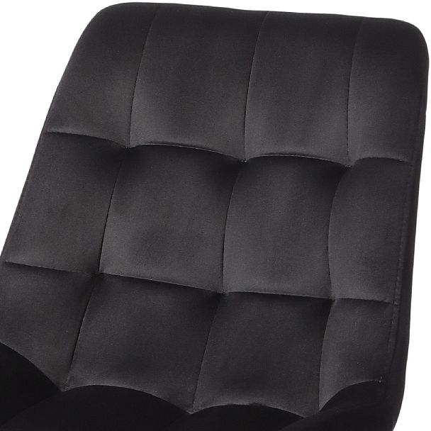 Комплект полубарных стульев Эйден, черный H-75/белый, 3 шт. - Вид 6