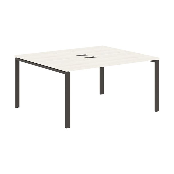 Стол 2-х местный EUWST 1513 Ясень Траун/Мокко 1560х1346х750 EDIS - Вид 1