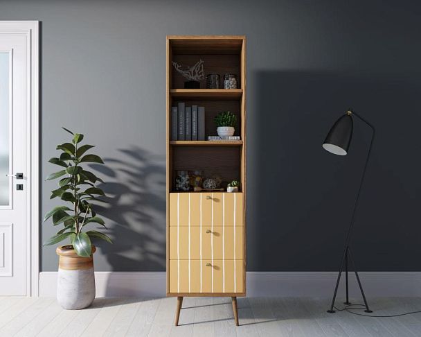 Стеллаж с ящиками Berber принт 43 арт BB45/Print_43 - Вид 4