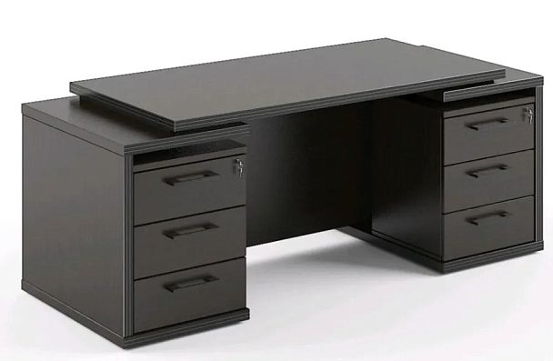 TORR Стол руководителя TDT 197.А 1900х750х750/696 Венге Магия Torr кабинет руководителя  венге магия - Вид 1