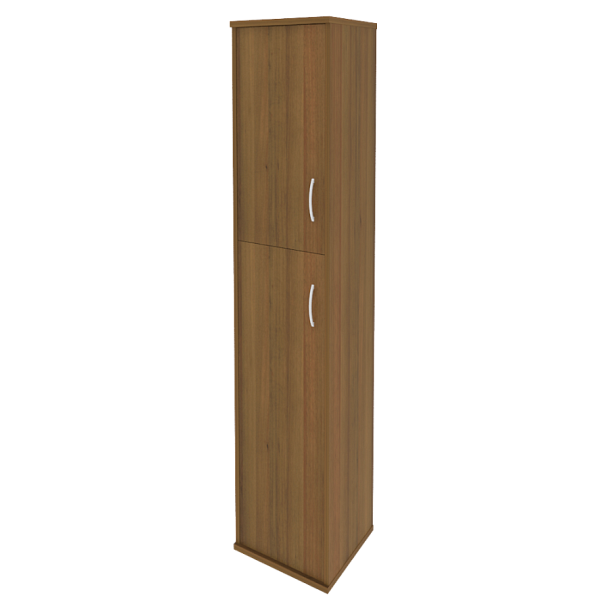 Riva Шкаф высокий узкий левый А.СУ-1.8 (L) Орех 404*365*1980 - Вид 1