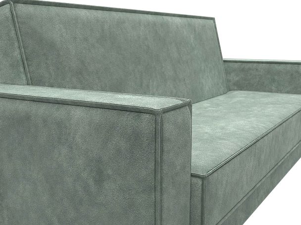 Диван-книжка Куба Велюр зеленый - Вид 4