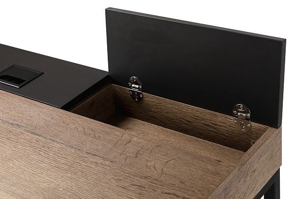 Стол рабочий Loft Дуб табак/Графит - Вид 10