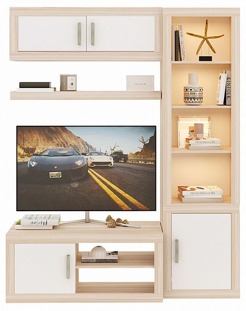 Набор для гостиной Toivo ТОЙ-ГСТ 14 Карамель/Белый - Вид 1