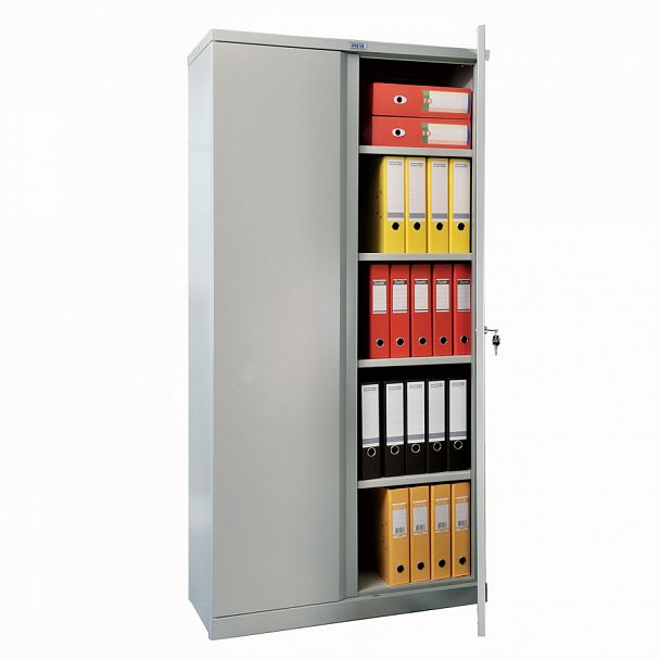 Шкаф металлический офисный ПРАКТИК "M-18", 1830х915х370 мм, 43 кг, разборный, S20499398002 - Вид 1