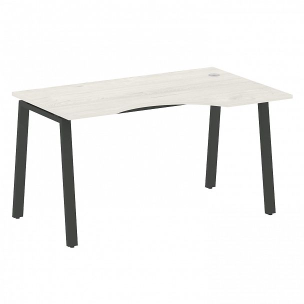Стол "Metal System" БА.СА-2 дуб наварра/антрацит - Вид 1